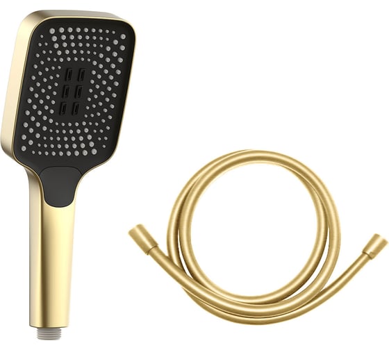 Изображение товара Ручной душ с шлангом VINCEA золото VSHN-41HBG