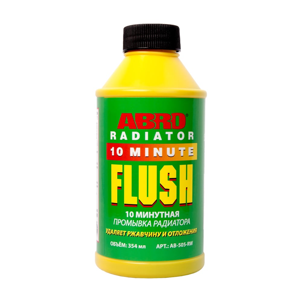 Изображение товара Промывка радиатора ABRO 354 мл для эффективной очистки системы охлаждения
