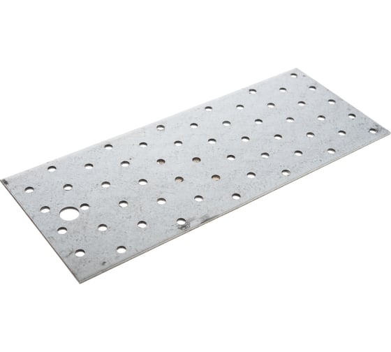 Изображение товара Перфорированная пластина ALBERTS оцинкованная, 240x100х2 мм 353421