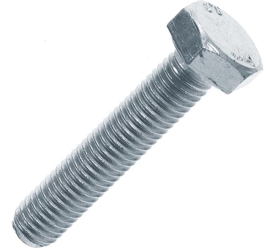 Изображение товара Болт с шестигранной головкой Промрукав оцинкованный, М8x60 мм, DIN 933, 50 шт. PR08.2357