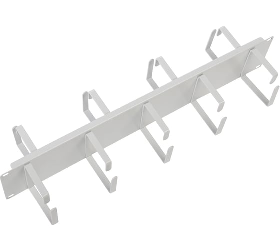 Изображение товара Кабельный горизонтальный двусторонний органайзер ЦМО 19, 2U, 9 колец ГКО-2-9