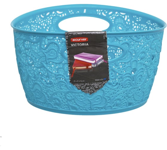 Изображение товара Корзина CURVER VICTORIA mini бирюзовая 226556
