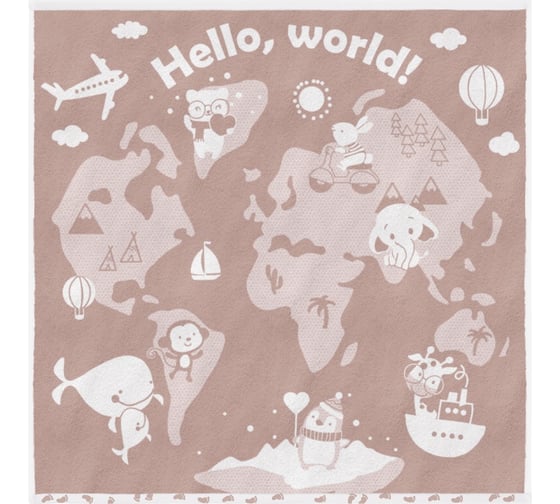 Изображение товара Полотенце Облачко 100/100 Hello, world! 790313