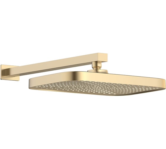 Изображение товара Верхний душ с держателем VINCEA золото VSHD-41CBG