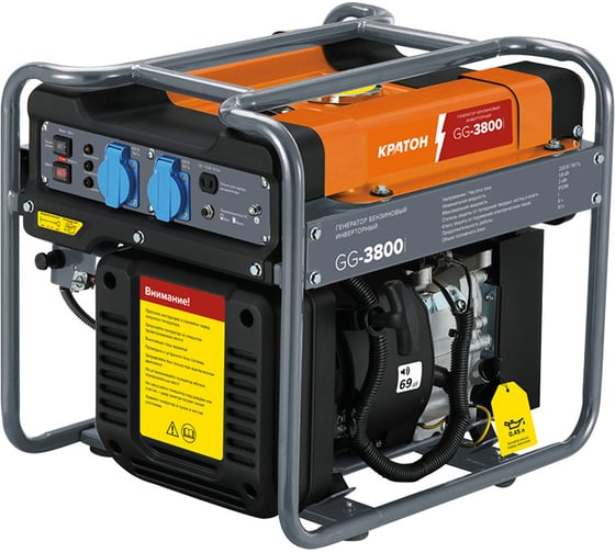 Изображение товара Бензиновый инверторный генератор Кратон GG-3800i 3 08 04 022