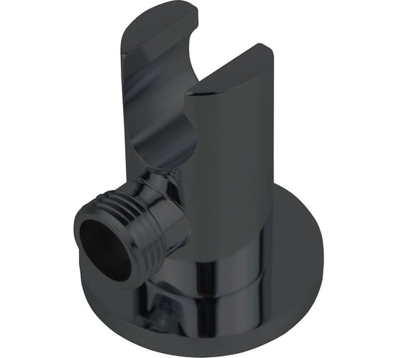 Изображение товара Держатель ручного душа с подводом воды VINCEA черный VSC-42MB