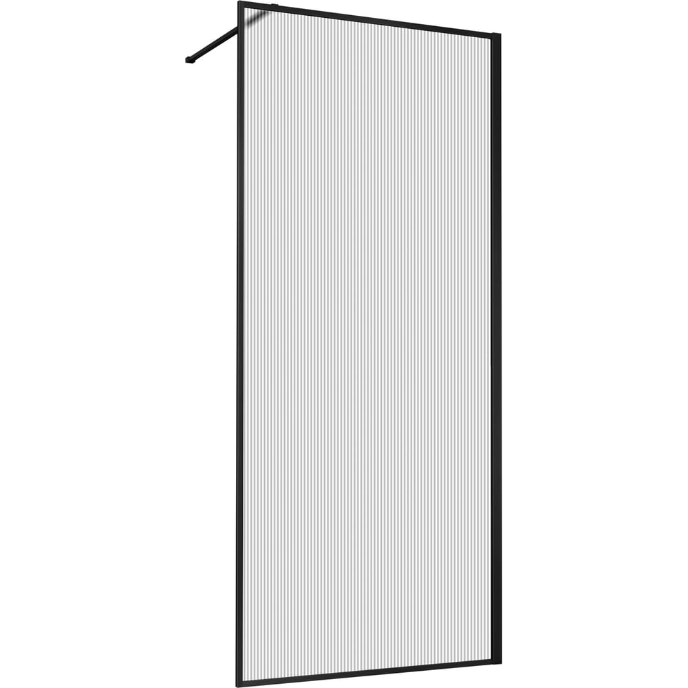 Изображение товара Душевая перегородка VINCEA Walk-In 900x2000 черный матовый
