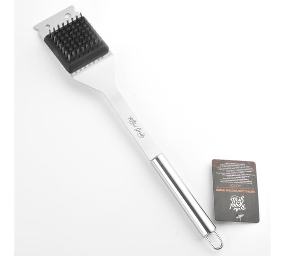 Изображение товара Щетка для чистки гриля ROYALGRILL 34.5 см 80-307