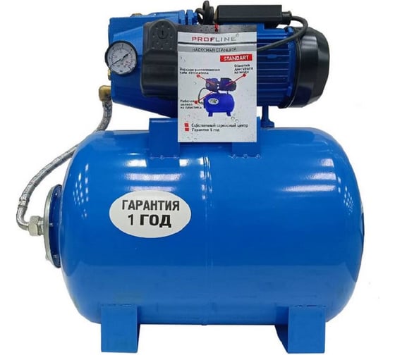 Изображение товара Насосная станция PROFLINE AUJET- 60S 50L, насос чугун, бак 50л, 800 Вт Standart УТ-00037169