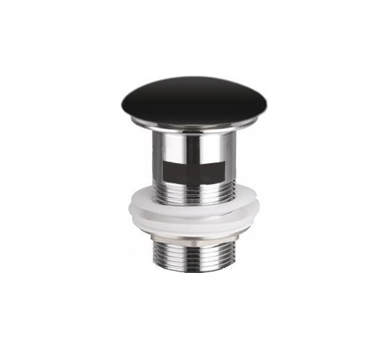 Изображение товара Донный клапан Ceramicanova c переливом с керамической накладкой с системой Click-Clack CN2000MBx