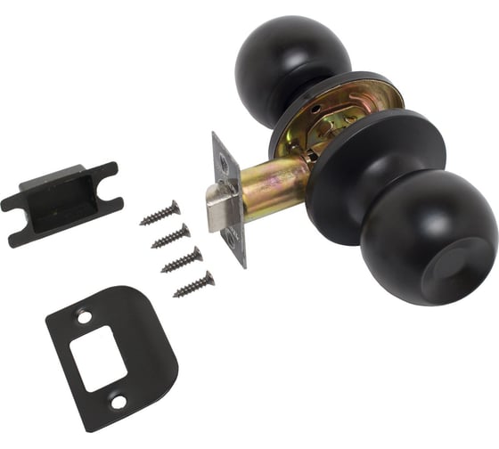 Изображение товара Защёлка Стандарт 607 PS BL мат. черный 15433