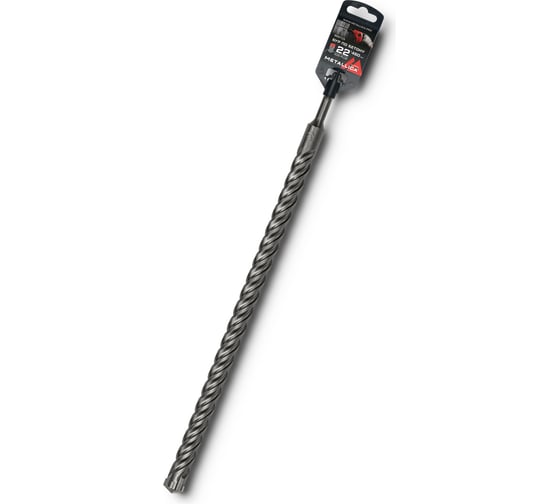 Изображение товара Бур по бетону SDS-plus 22x460/400 мм, Х-напайка, 4 спирали METALLICA Ultra 905715
