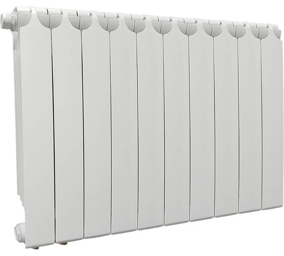 Изображение товара Биметаллический радиатор Теплоприбор, 10 секций, обогрев 19 м², БР1-500/10 НПЛ