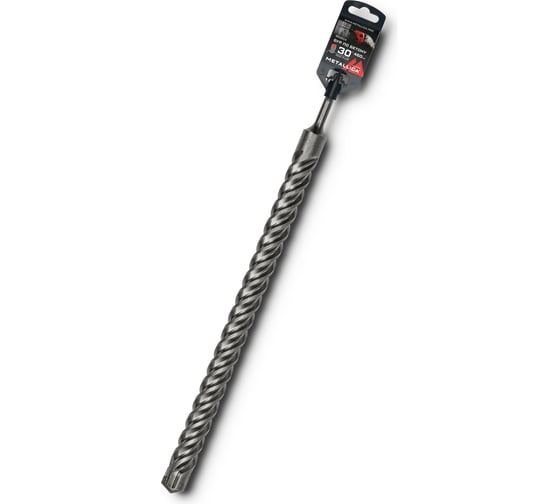 Изображение товара Бур по бетону SDS-plus 30x460/400 мм, Х-напайка, 4 спирали METALLICA Ultra 905814