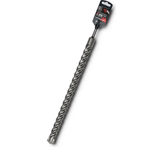 Изображение товара Бур по бетону SDS-plus 28x460/400 мм, Х-напайка, 4 спирали METALLICA Ultra 905784