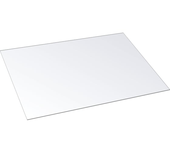 Изображение товара Листы из полиэтилентерефталата ПЭТ-А 1х2050x1250 мм (00 прозрачный) Novattro 4604638002410