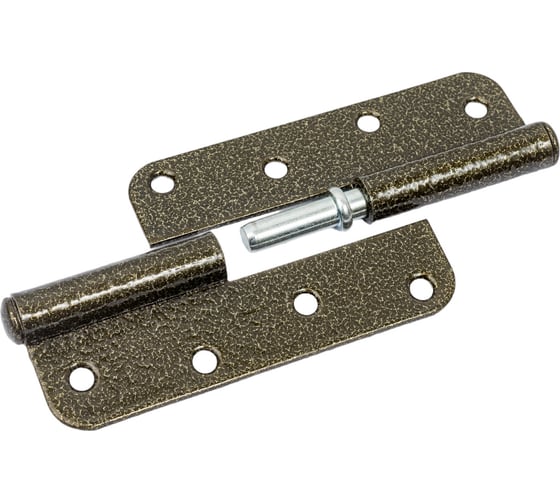 Изображение товара Карточная петля Без бренда ПН-110 110 x 41 х 2.8 мм, левая, цвет бронзовый металлик 37655-110L