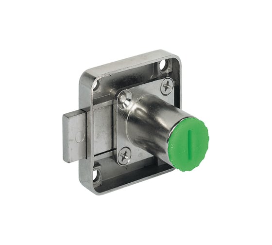 Изображение товара Накладной замок-задвижка Hafele Symo никель d=18/32 232.26.680