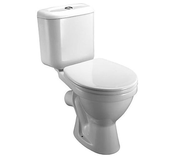 Изображение товара Комбинированный унитаз JIKA LYRA 2423.4.000.242.1 наклонный выпуск, нижний подвод воды Тосно 00000012734 8242340002429