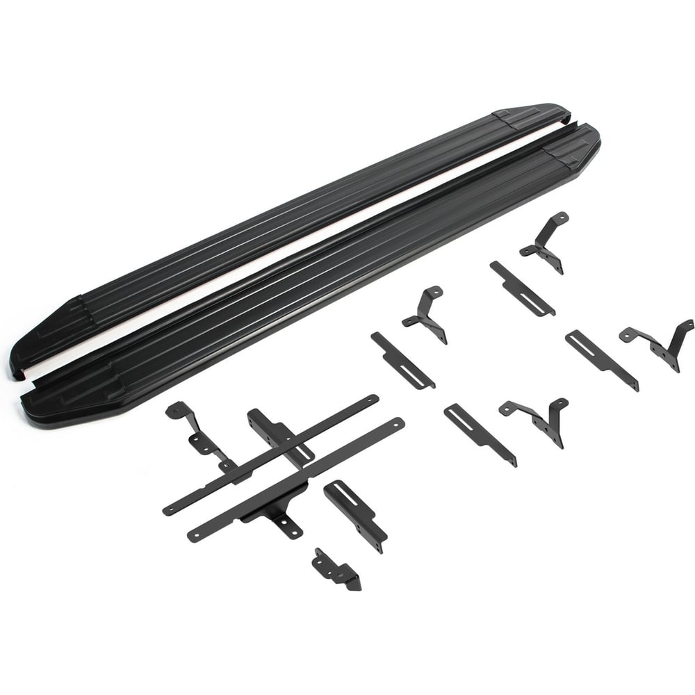 Изображение товара Пороги на авто Rival Premium-Black для Geely Monjaro 2023 4WD