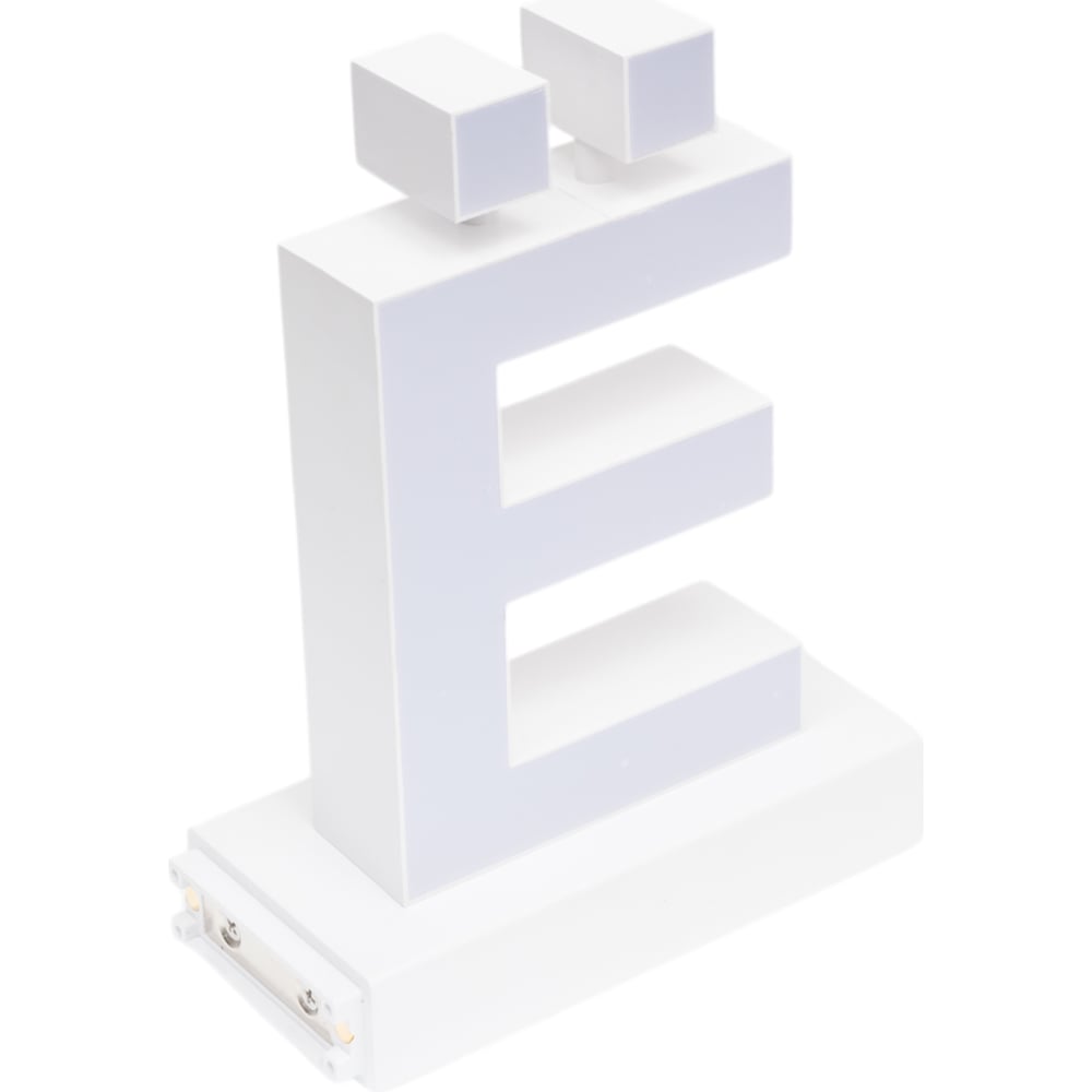 Светодиодная буква Ё ABCMIX магнитное соединение, 100 мм -Ё-100-magnetic