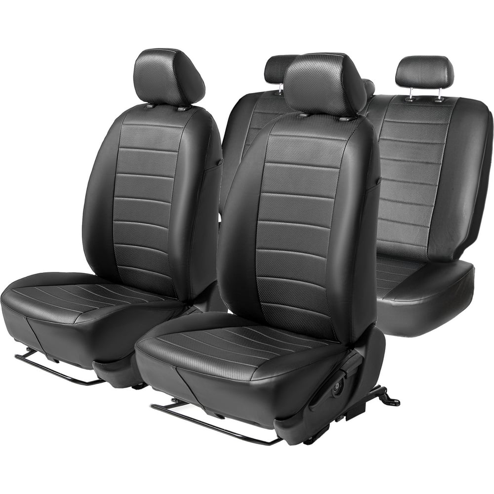 Изображение товара Чехлы на сиденья Rival Строчка для Haval Jolion 2020-н.в. 14 предметов
