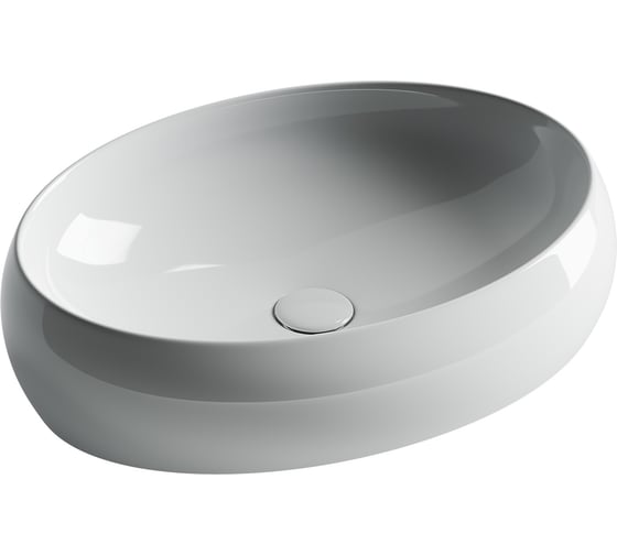 Изображение товара Умывальник-чаша накладная Ceramicanova Element овальная, 560х390х150 мм CN5033