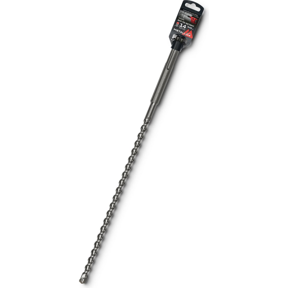 Изображение товара Бур по бетону METALLICA Ultra 905890 SDS-Max 14 мм 540 мм Изображение товара Бур по бетону METALLICA Ultra 905890 SDS-Max 14 мм 540 мм