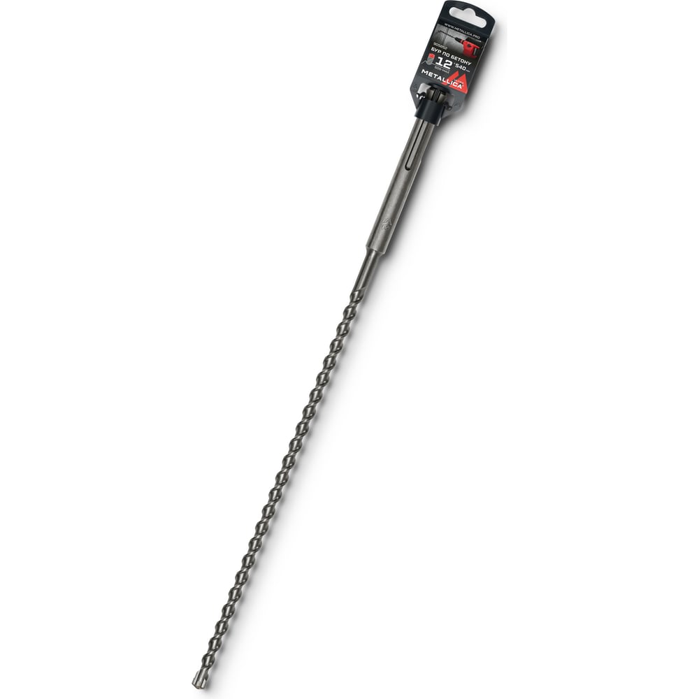 Изображение товара Бур по бетону SDS-max 12x540/400 мм, Х-напайка, 2 спирали METALLICA Ultra 905852