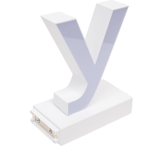 Изображение товара Светодиодная буква У ABCMIX магнитное соединение, 100 мм -У-100-magnetic