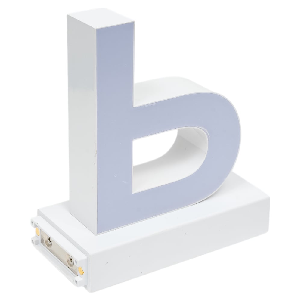 Светодиодная буква ABCMIX Ь -Ь-100-magnetic
