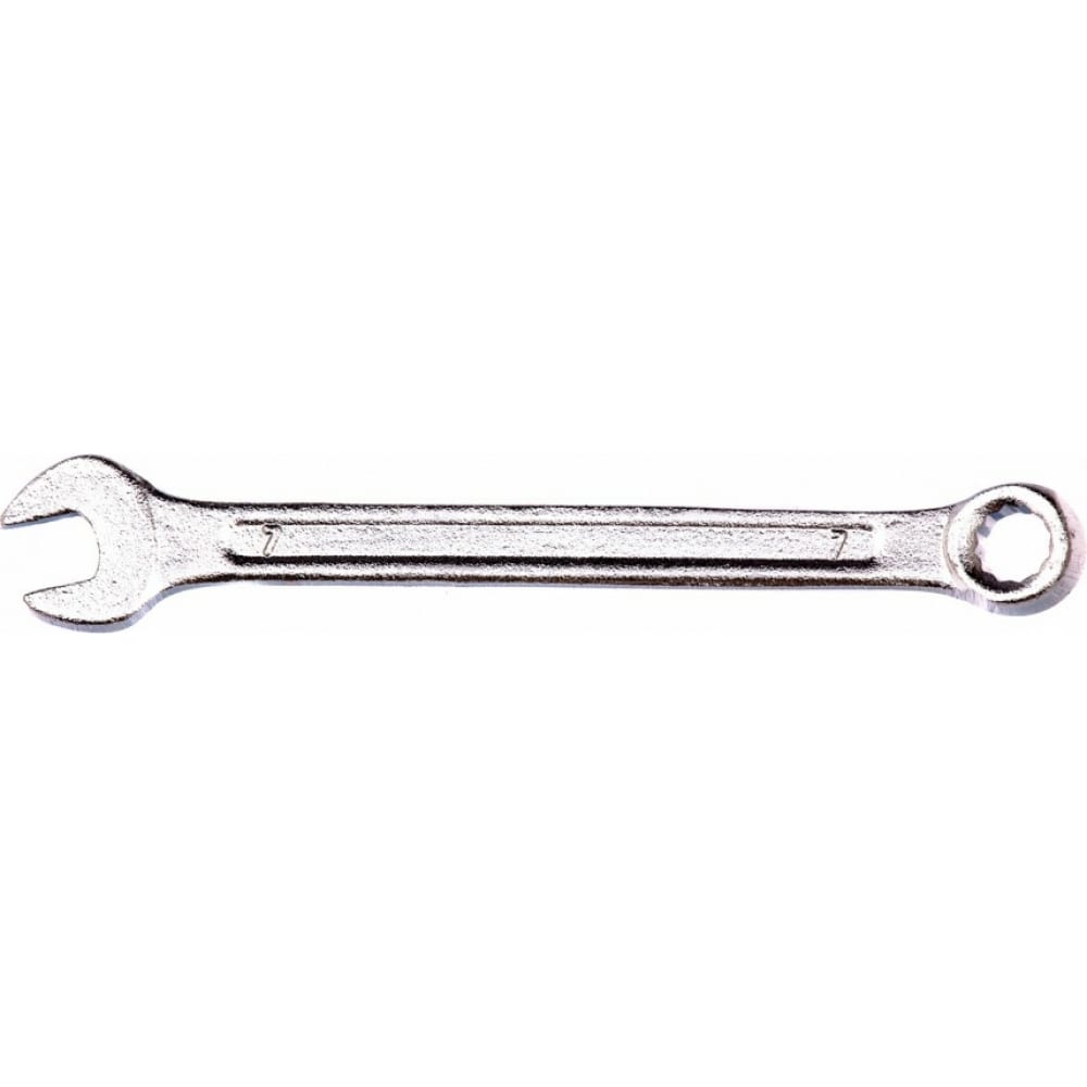 Хромированный комбинированный ключ SPARTA ключ трещотка sparta 1 2 140605 crv с переключателем