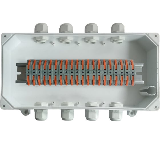 Изображение товара Влагозащищенная коробка распределительная клеммная Магнито-контакт КСП-20 АЯКС IP66 Wago 00-00009018