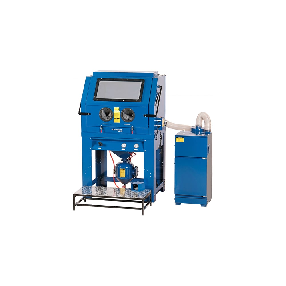 Изображение товара Камера пескоструйная NORDBERG с напорной системой подачи абразива и циклонной фильтрацией NS10P