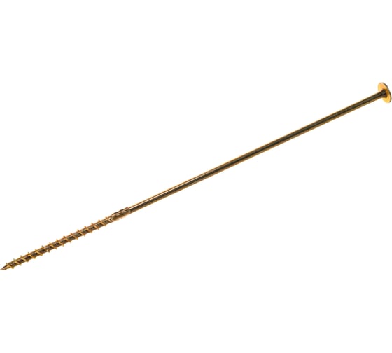 Изображение товара Конструкционный универсальный саморез BULLIT 6x260 TX30, желтый, прессшайба, 50 шт. 14-0016000