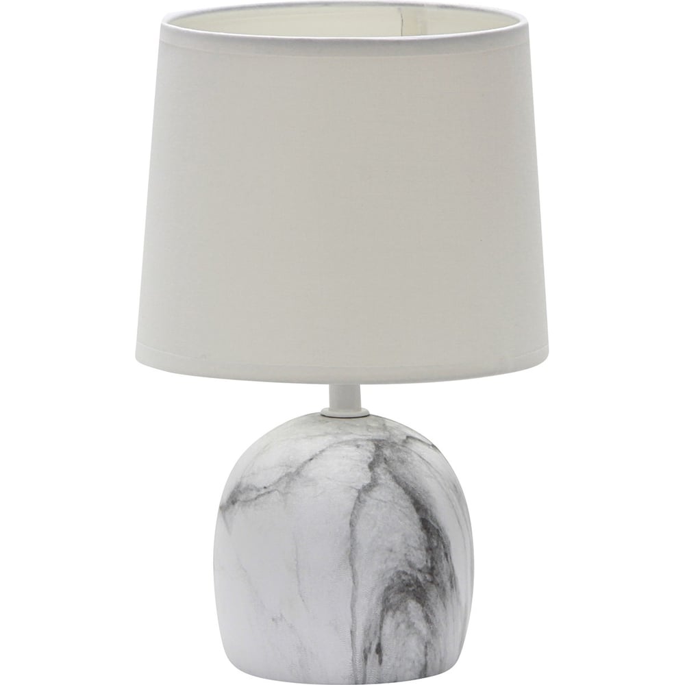 Изображение товара Настольная лампа Gerhort классическая G32118/1T MR WT белая и светлый мрамор