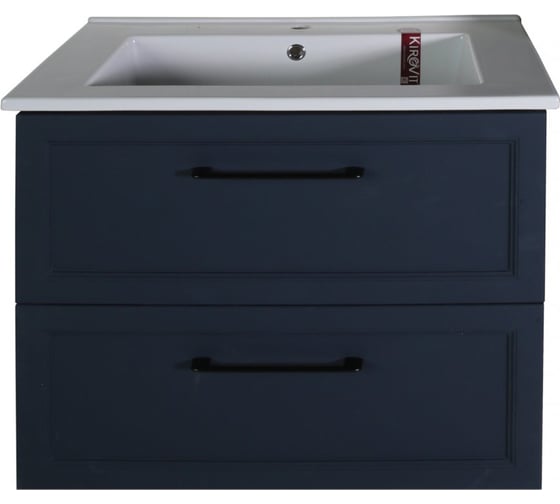 Изображение товара Подвесное подстолье АСБ-МЕБЕЛЬ Белмонти 75 "Софт синий", под умывальник Оскар 75 11854