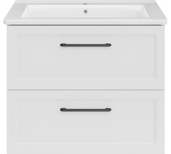 Изображение товара Подвесное подстолье АСБ-МЕБЕЛЬ Белмонти 65 "Софт белый", под умывальник Оскар 65 11851