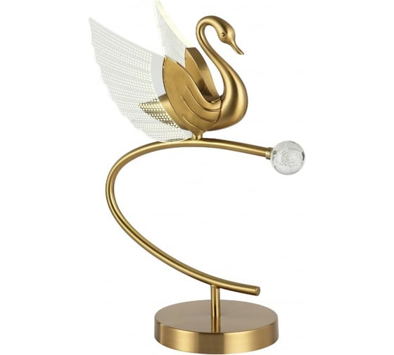 Изображение товара Настольная светодиодная лампа Gerhort G61392/1T BRS CL