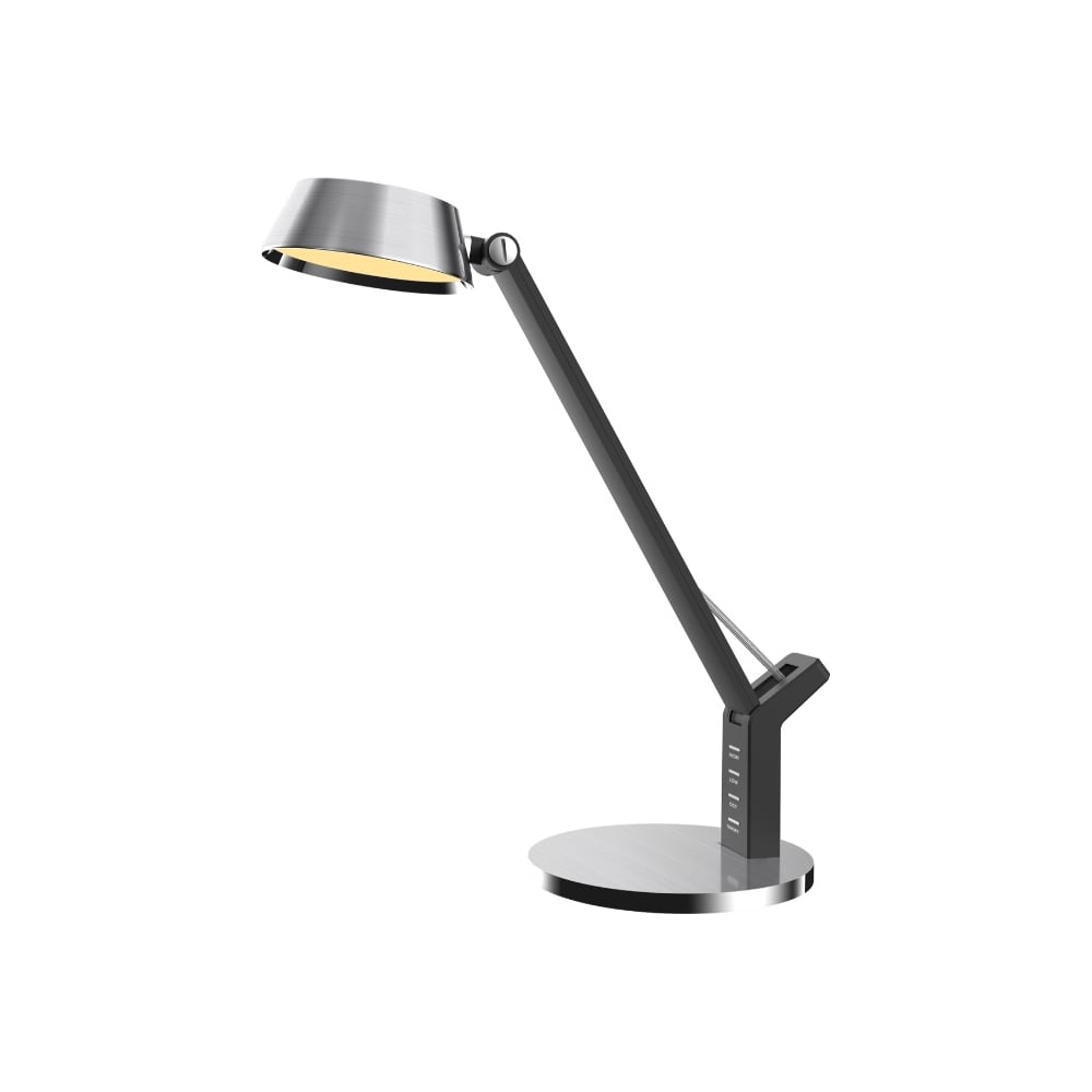 Изображение товара Настольная светодиодная лампа Gerhort BL1855 SILVER с диммером