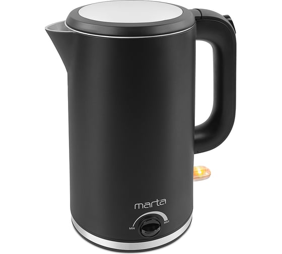 Изображение товара Чайник металлический MARTA MT-4557 черный жемчуг 36398