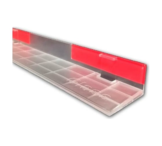 Изображение товара Прозрачная полка ABCMIX 500 мм для магнитной системы на окно -TSWin