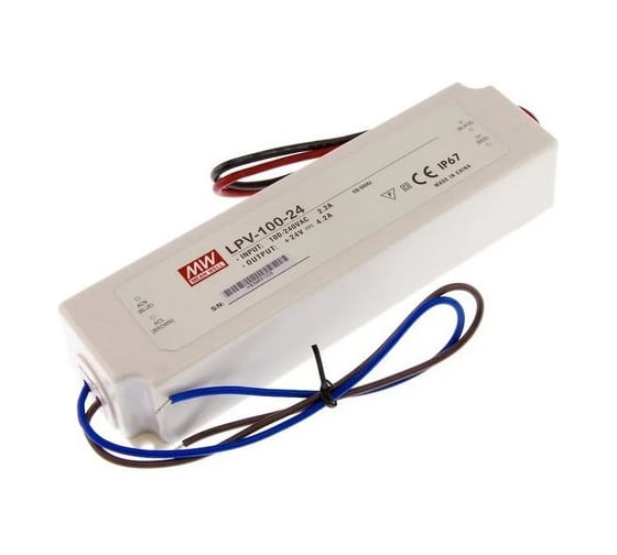 Изображение товара Источник питания Mean Well AC/DC LPV-100-24 Т00301428