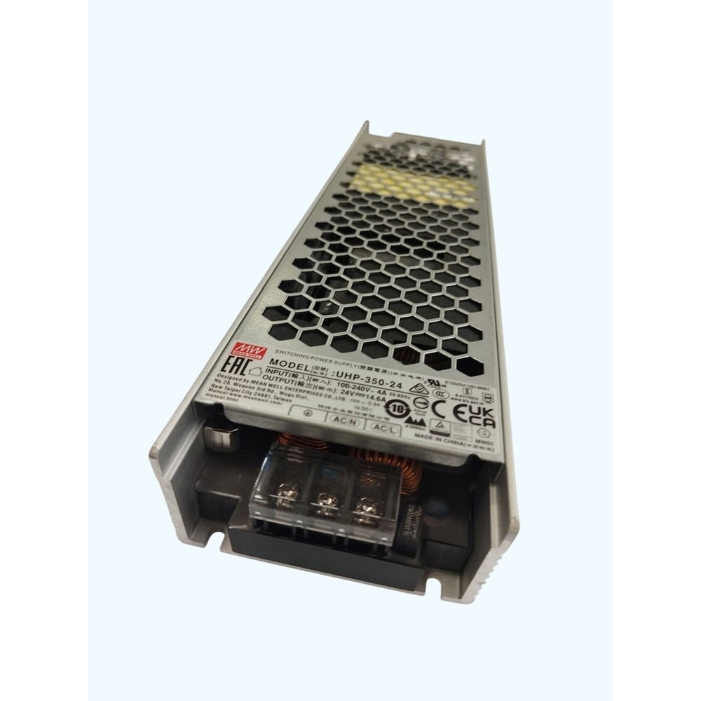 Изображение товара Источник питания Mean Well AC/DC UHP-350-24 24 В 0.35 кВт надежный блок питания
