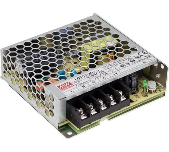 Изображение товара Источник питания Mean Well AC/DC LRS-75-24 Т02293042