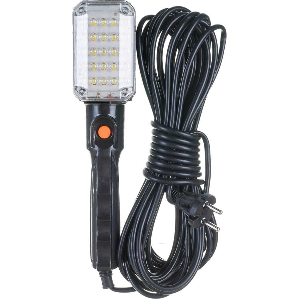 Переносной светодиодный светильник АТЛАНТ удлинитель силовой пвс атлант 40283 без заземления 4000вт длина кабеля 50 м 2х2 5мм2