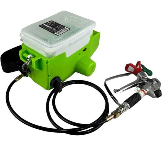 Изображение товара Электрический краскопульт AktiSpray комплект (1,2 л/мин, 140 бар, 500 Вт, 220 В, 50 Гц) SG500