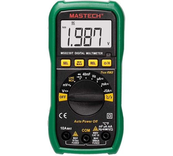 Изображение товара Мультиметр цифровой Mastech MS8239T 00-00013499
