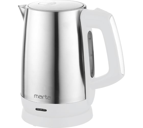 Изображение товара Чайник металлический MARTA MT-4629 белый 39325
