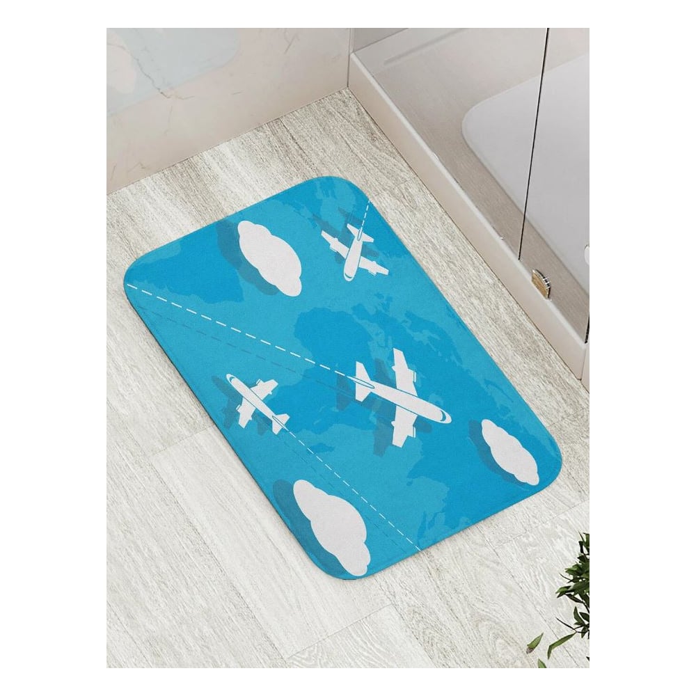 Изображение товара Противоскользящий коврик JoyArty Полет в небе 52x77 см